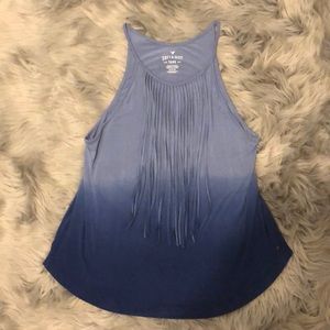 Two toned colored tank top